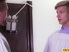 Virgin Twink Pounded Mercilessly By Mature Priest Anal