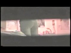 Voyeuring neighbor hot panty seen through the window