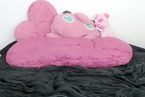 Webcam Cutie Likes Her Toys
