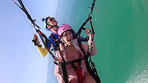 Wet And Messy Extreme Squirting While Paragliding 2 In Costa Rica 23 Min With Pretty Face