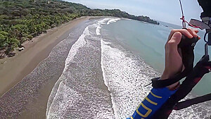 Wet And Messy Extreme Squirting While Paragliding 2 In Costa Rica 23 Min With Pretty Face
