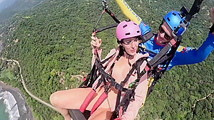 Wet And Messy Extreme Squirting While Paragliding 2 In Costa Rica 23 Min With Pretty Face