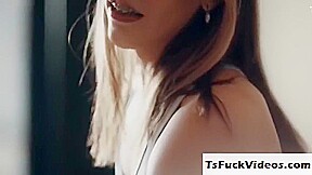 White Tranny Gets Her Anus Fucked By Her Tranny Step mom