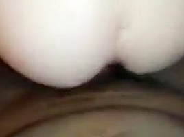 White sissy takes black cock bareback