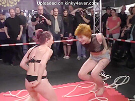 Wrestling Bondage Girl