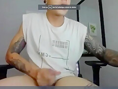 Young Latin Snake Stroked