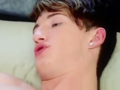 Young twink assfucked then jerks and jizz
