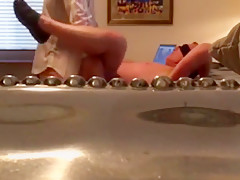 Younger guy suck Step dad cock and feel him inside 