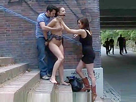 Zapped, Fucked and Humilated all in Public