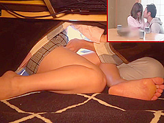 amira daher porn pictures -Mischief Under The Table - Cant Hold Back Any More With Cute Stepsister - Creampie 2
