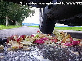 apple crushing