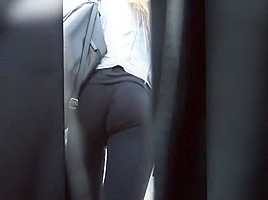 ass in miniskirt