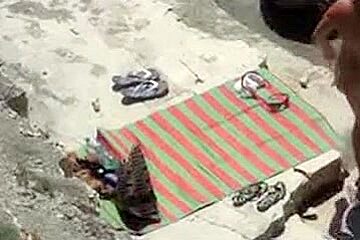 beach sex movie scene dilettante pair secretly filmed on spy web camera
