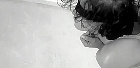 bondage balançoire avec une superbe gorge profonde