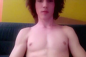 (bw) Messy Hair Muscled Great Body
