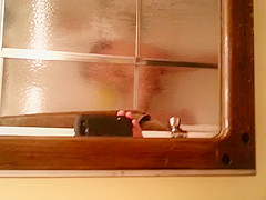 caught wife in shower with her toy again