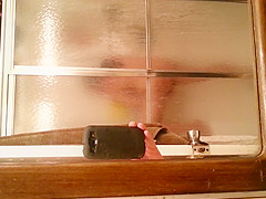caught wife in shower with her toy again
