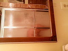 caught wife in shower with her toy again