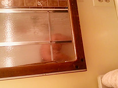 caught wife in shower with her toy again