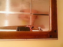 caught wife in shower with her toy again
