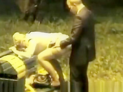 couple caught fucking in park
