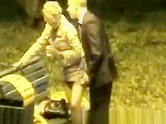 couple caught fucking in park