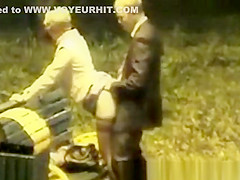 couple caught fucking in park