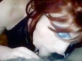 crossdresser sucks dick