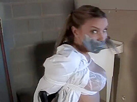 gagged