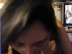 gf rides my dildo while sucking my dick