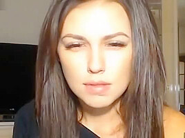 girl on webcam
