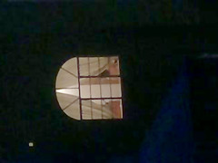 hot neighbor neighbour flashing in the window again