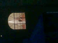 hot neighbor neighbour flashing in the window again