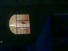 hot neighbor neighbour flashing in the window again