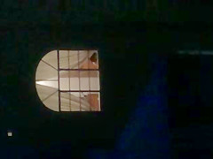 hot neighbor neighbour flashing in the window again