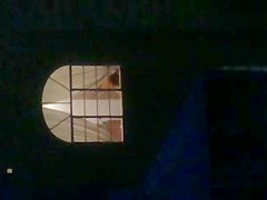 hot neighbor neighbour flashing in the window again
