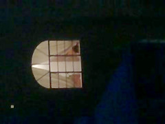 hot neighbor neighbour flashing in the window again