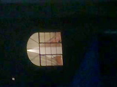 hot neighbor neighbour flashing in the window again