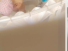 in shower