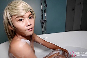 kyle krieger gay porn -Ladyboy Obsession – Pan 3 – Nubile Bathtub Blowjob