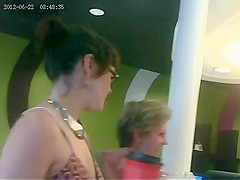 my friend Step mom & Step sister upskirt Tight Ass 2014