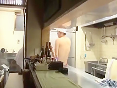 negan and carl porn -Sushi Chef Bareback In Kitchen