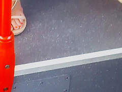 nice feet of hot milf