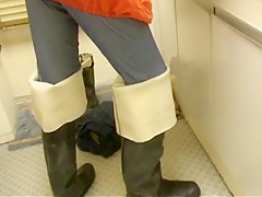 nlboots - westgate waders long johns piss