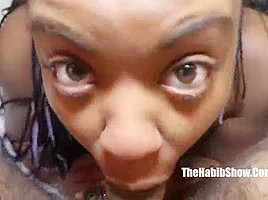phat booty first timer ebony lashay fucked pov