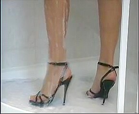 sexy heels wetlook