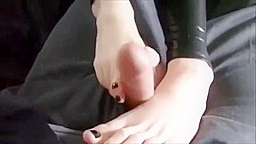 shy babe get her 1st ft