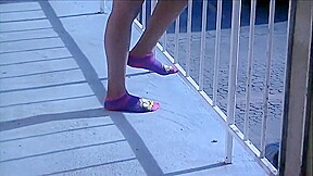 sock gagged slave