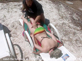 spring break home video my friends flashing