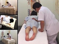 teen 18+ Jap hottie rubbed in erotic massage movie